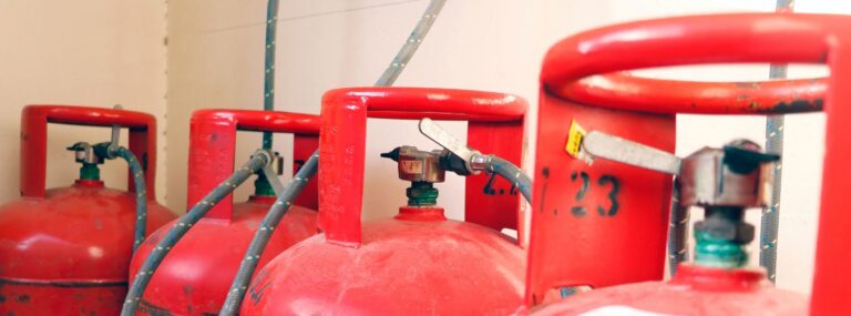 Changing LPG Cylinders