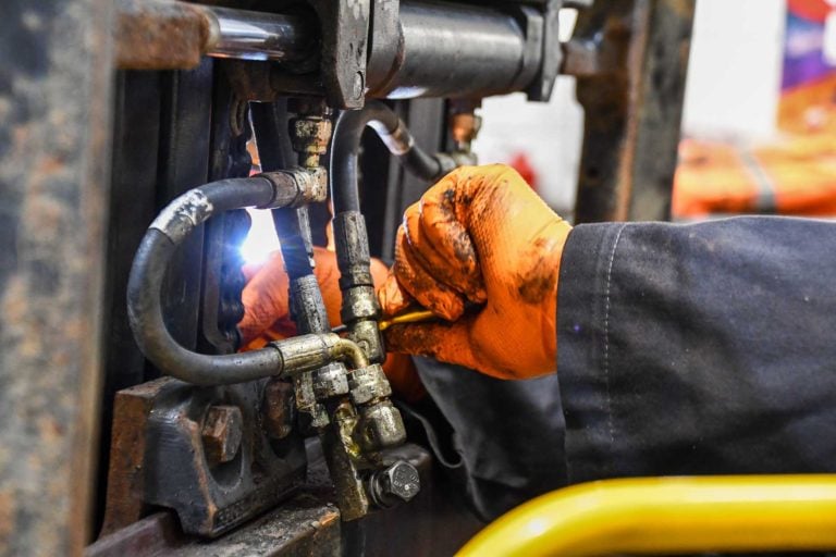 What Does Forklift Servicing Involve?