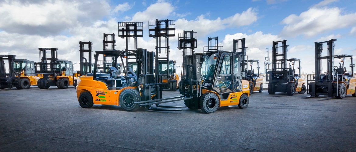 Acclaim is the first port of call for SEACON with 13 Hyundai forklift investment