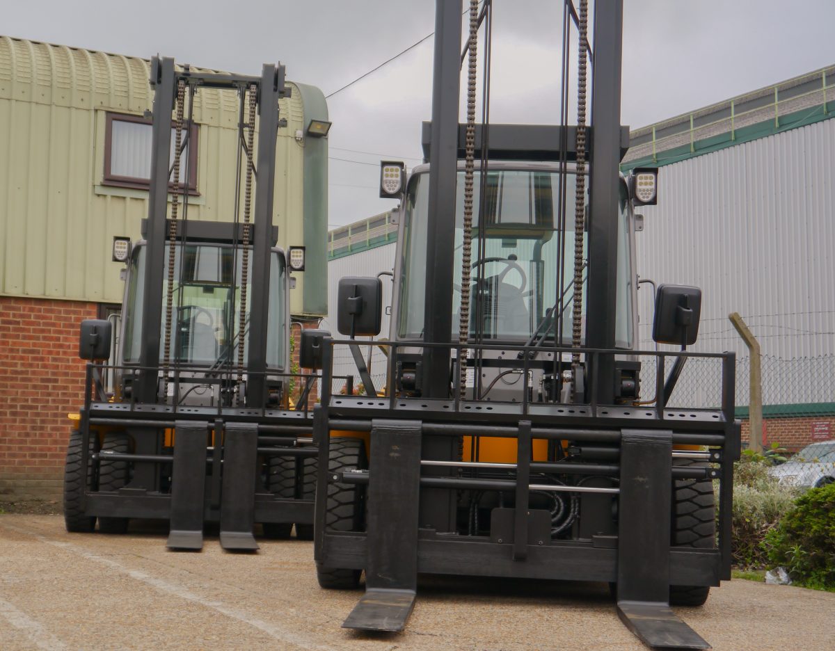 Why fork extensions may be needed on a forklift
