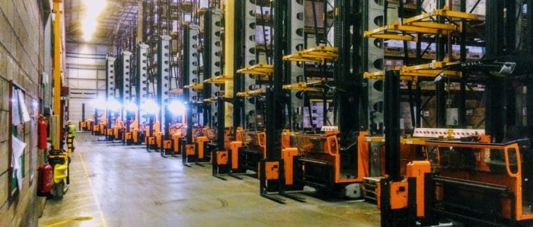 Man-Up VNA Forklift Trucks