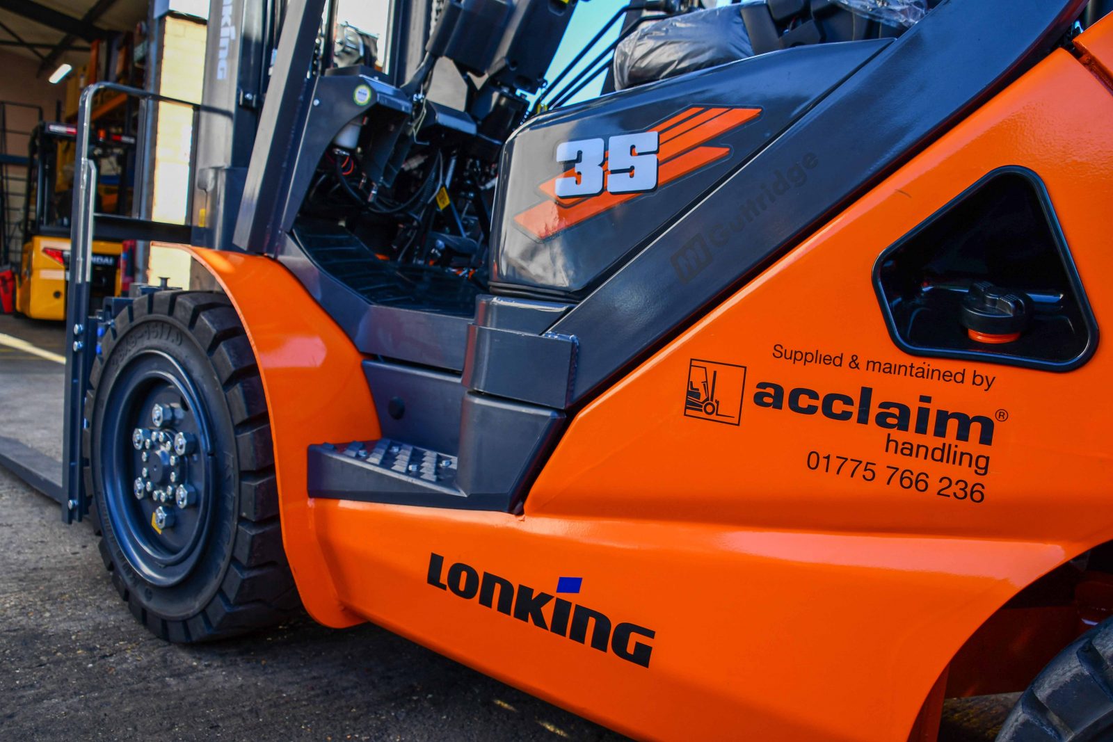 How to look after your forklift's tyres during winter
