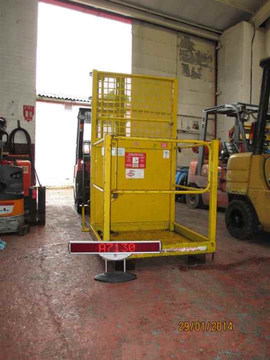 Used BRITRUCK AC250BITA Forklift Attachment