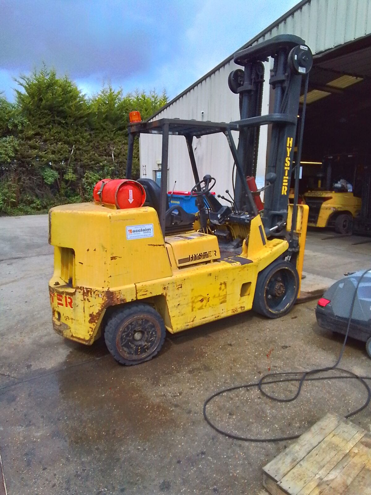 Used HYSTER S155XL LP Gas Forklift