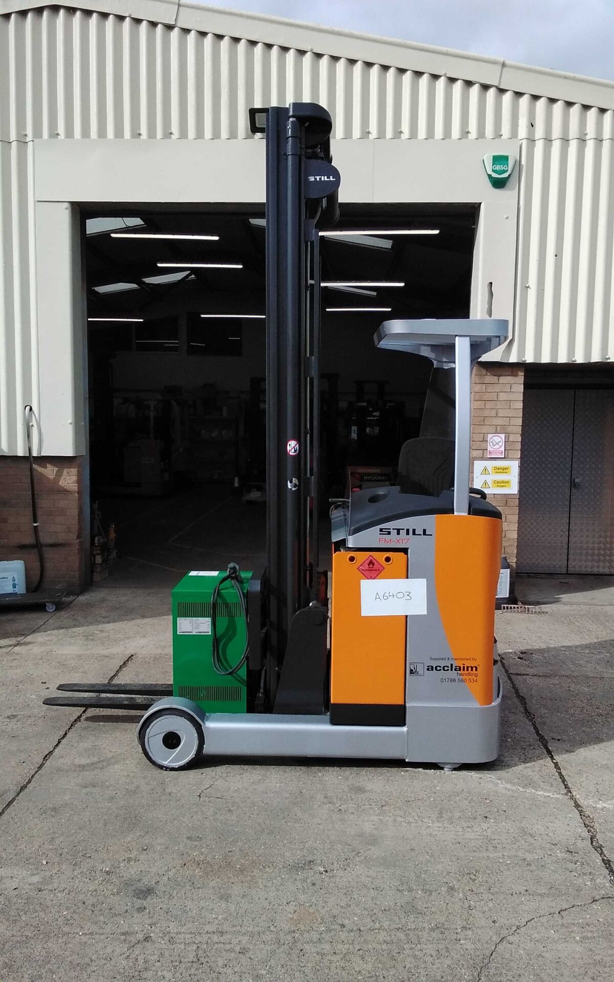 Used STILL FMX 17 Reach Truck