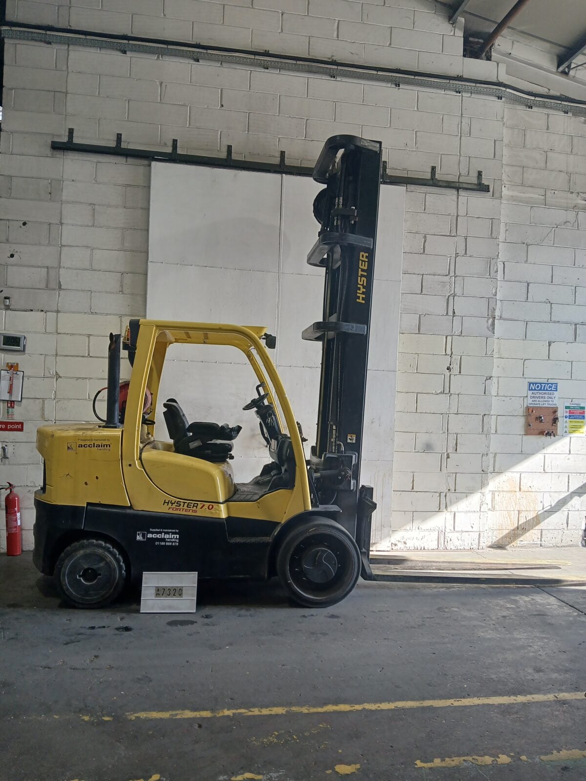 Used HYSTER GS7.00FT LP Gas Forklift