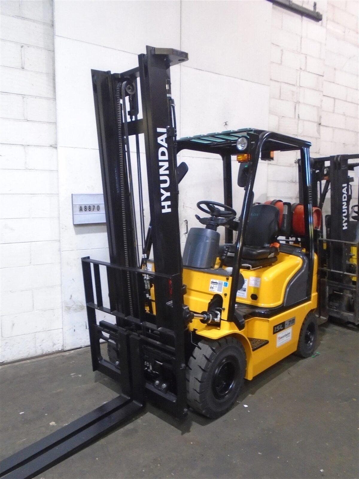 Used HYUNDAI 15L-7M LP Gas Forklift