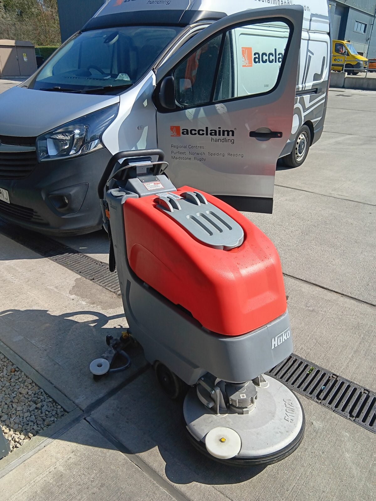 Used HAKO B45 Scrubber Drier