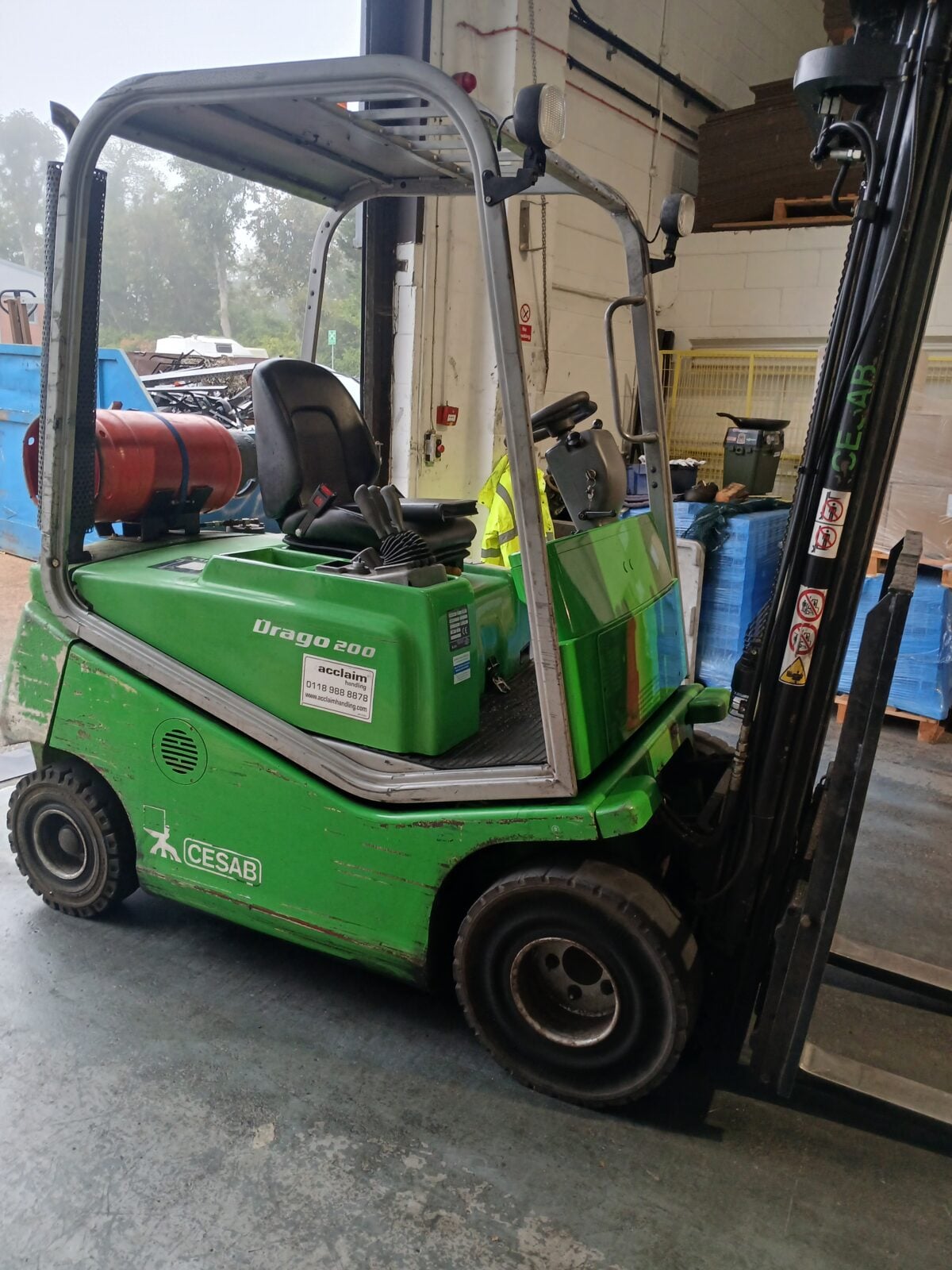 Used CESAB DRAGO 200 - G LP Gas Forklift