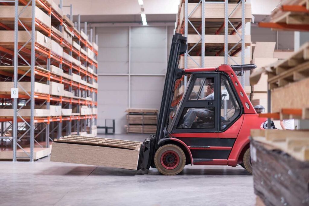 Furniture factory view