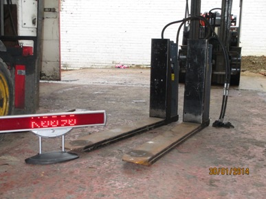 Used MISCELLANEOUS Fork Extensions Forklift Attachment