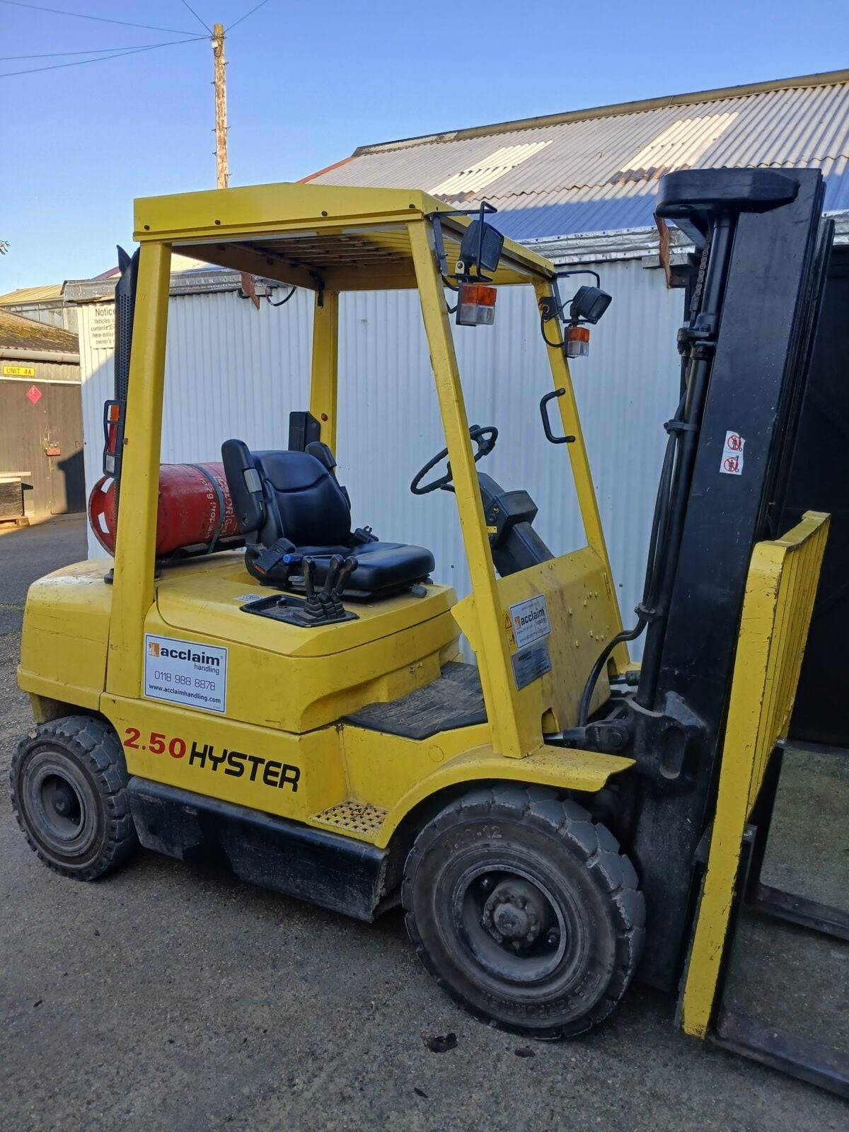 Used HYSTER HG2.50XM LP Gas Forklift