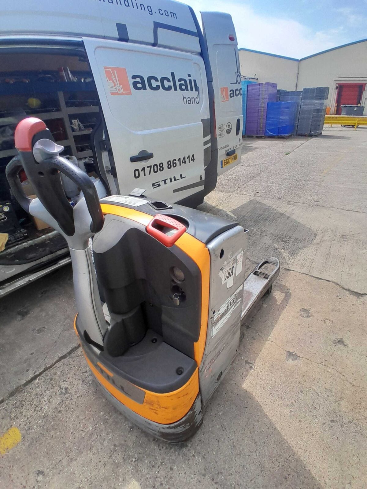 Used STILL EXU 16 Powered Pallet Truck