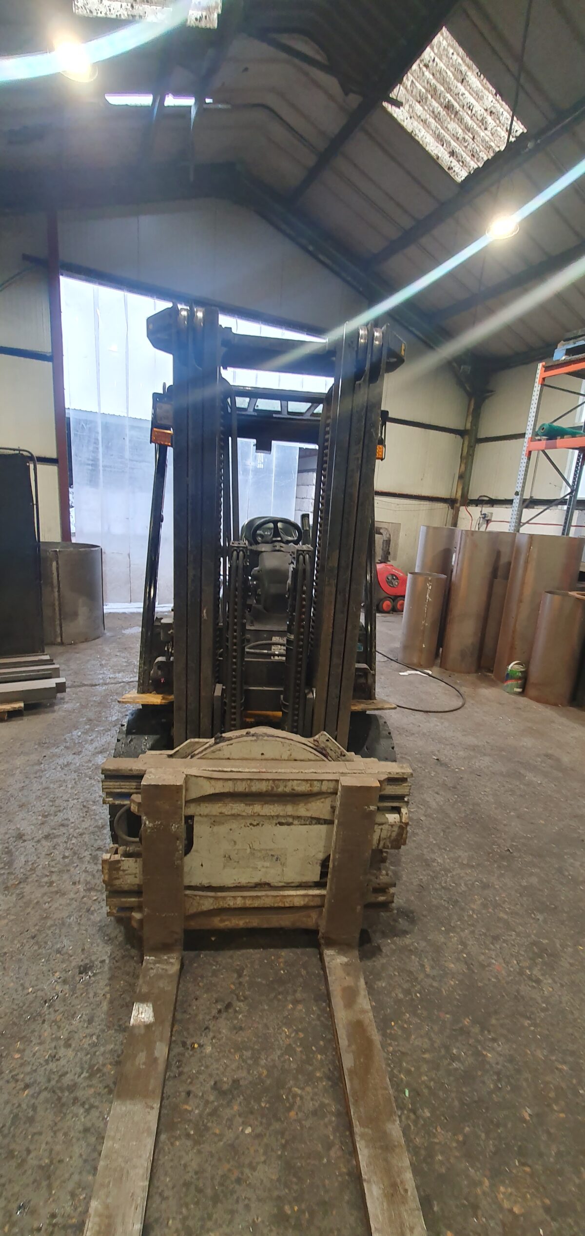 Used CASCADE REVOLVING FORK CLAMP Forklift Attachment