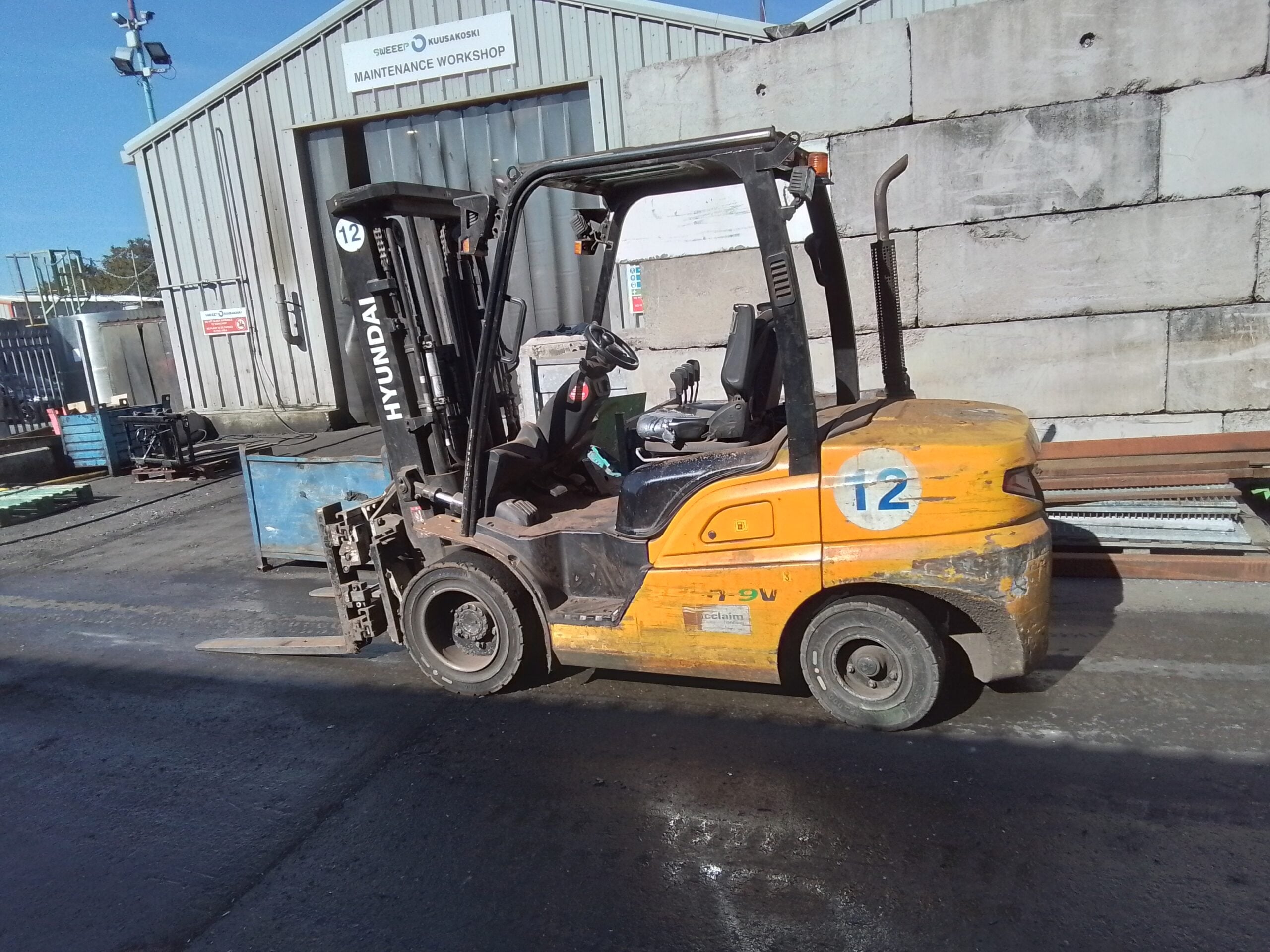 CASCADE REVOLVING FORK CLAMP