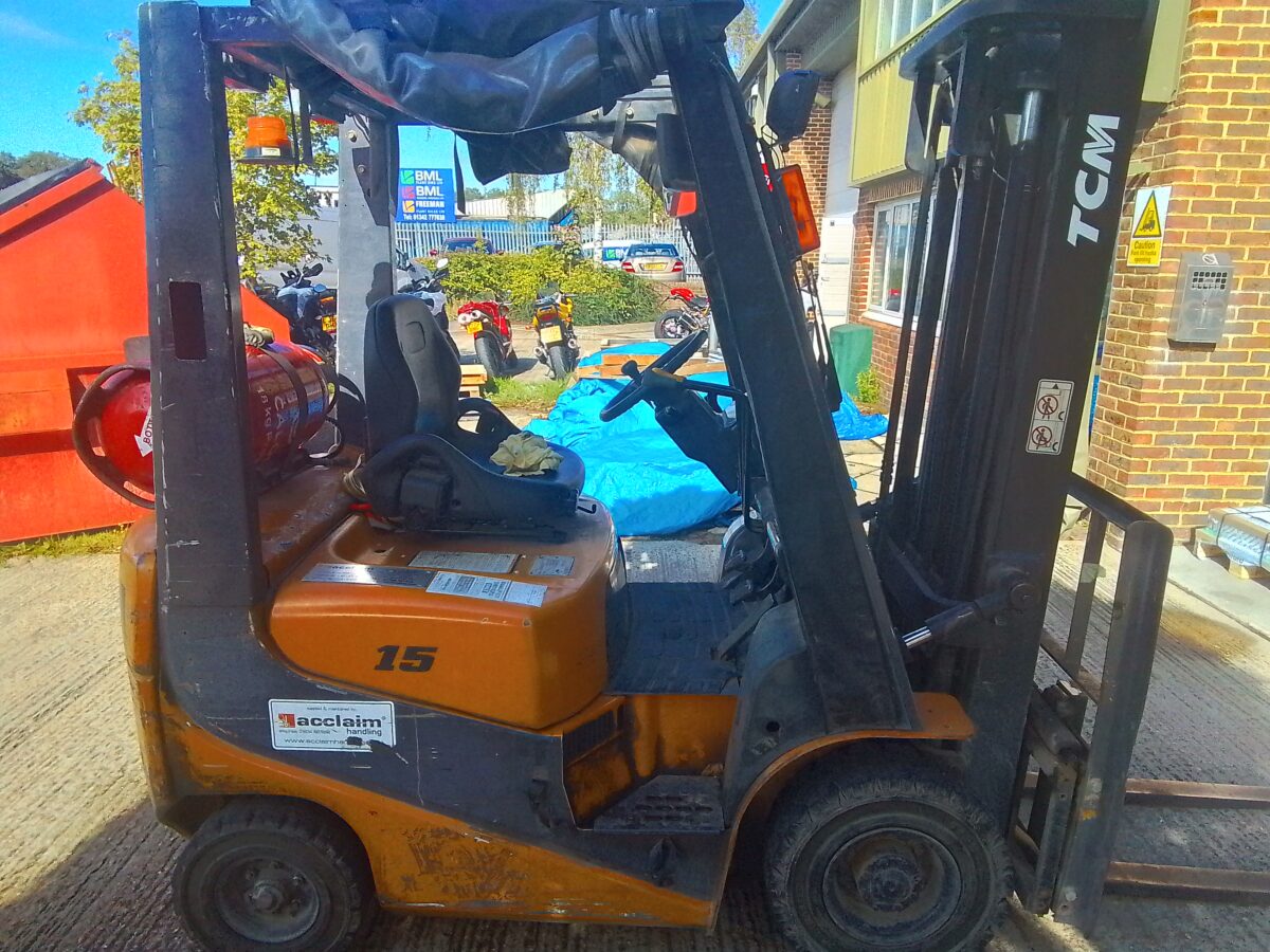 Used TCM FG15T9H LP Gas Forklift